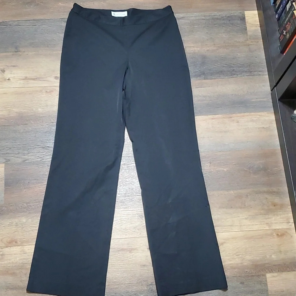 Brooks brothers nylon cotton blend lightweight flat front dress pants